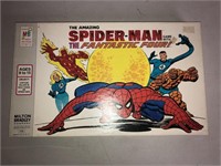 1977 MB Spiderman & FF Board Game in Box