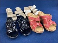 (4) Pair of Women’s Sandals, OK and B.O.C, Size 8