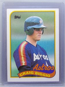 Craig Biggio 1989 Topps Rookie