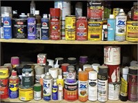 spray paint/paints - most full