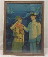 Norman Rockwell "The Great Adventure" Framed,