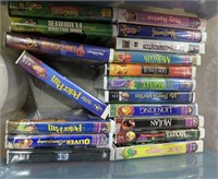 Disney vhs tapes