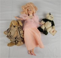Wizard Of Oz Doll & Small Bears