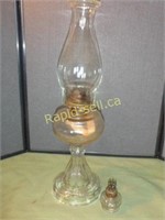 Oil Lamp Pair