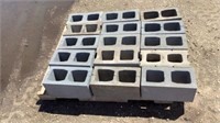 15 cement blocks