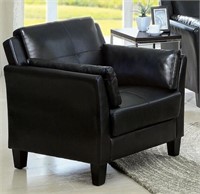 Furniture of America Living Room Chair CM6717BK-CH
