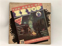 ZZ Top "The Best of ZZ Top" Blues Rock LP Album