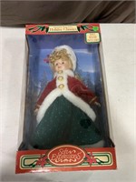 Genuine porcelain doll holiday classics