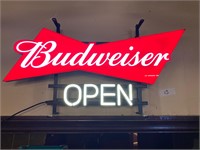 Budweiser, Coors Light & Rum Bar Signs