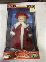 Genuine porcelain doll holiday classics