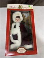 Genuine porcelain doll holiday collection