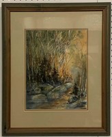 Lynn S. Hoehn Watercolor Landscape