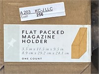 Flat-Packed Magazine Holder