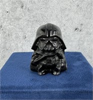 Carved Obsidian Darth Vader Star Wars Figure