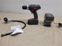 Propane Gas Regulator and a Drill & Charger