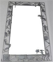 Mollie Massie Iron Frame Mirror