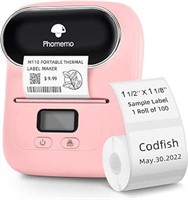 Phomemo M110 Bluetooth Label Maker - Pink