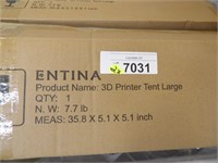 2x  Entina 3d Printer Tent Large