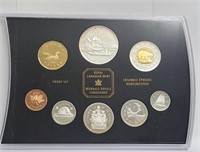 1999 Silver Proof Coin Set Millenium w/COA