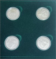 1996 Silver Proof Set Little Wild Ones 50 Cents