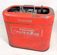 vintage Evinrude fuel tank