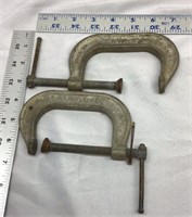 C2) TWO C CLAMPS