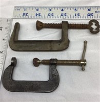 C2) TWO C CLAMPS