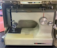 V - SEARS KENMORE SEWING MACHINE WITH CASE(K63)