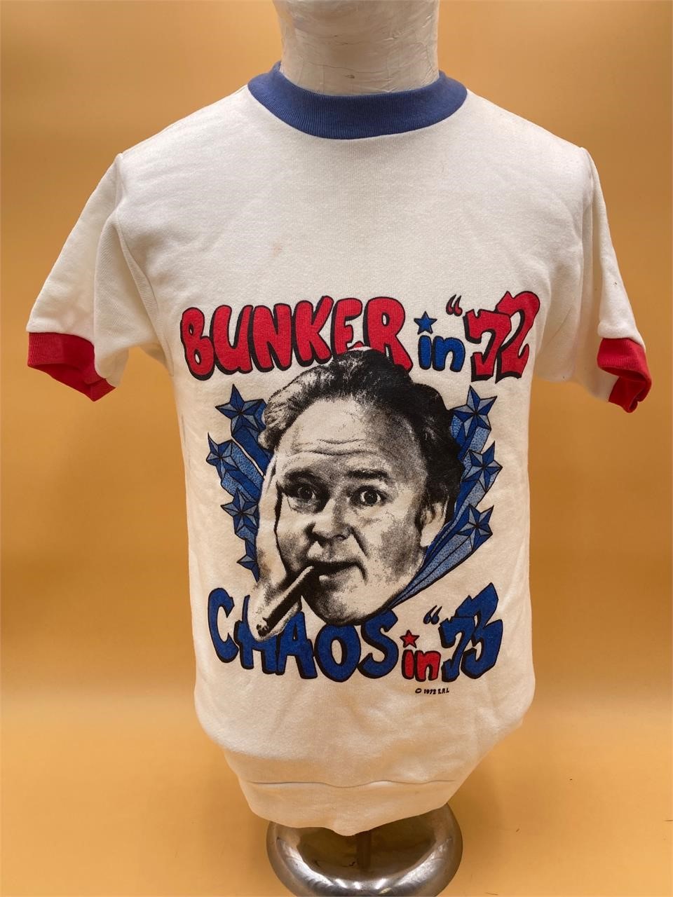 Vintage 1972 Archie Bunker Chaos Shirt