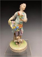 Carl Thieme Dresden Porcelain Figurine