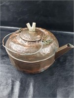 Vintage Large Solid Copper Pot