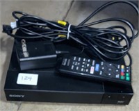 Sony DVD Player w/ Remote & Cords-works