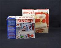 2 Child's Singer Sewing machines in Boxes