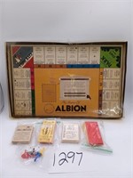 Vintage "Albion IL" Monopoly Style Boardgame (80's