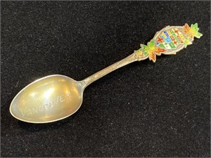Sterling Silver Souvenir Spoon Vancouver BC 9g
