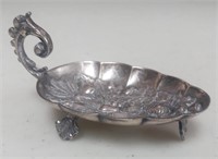Embossed Footed Harvest Bounty Oval Dish