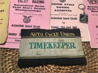 Auto Cycle Union Timekeeper Arm Band & Programs