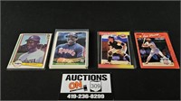 1982 - 1989 Leaf & Donruss Stars Baseball Cards