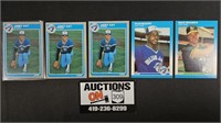 1985 & 1987 Fleer Stars Baseball Cards