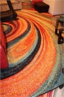 Psychedelic art Large Area Rug 109x152 &