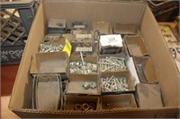 Estate Large  Box Of Little Boxes, Nuts, Bolts Etc