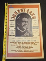 Concert poster, Johnny Cash, San Quentin