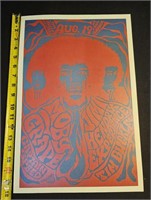 Concert poster, Jimi Hendrix Experience