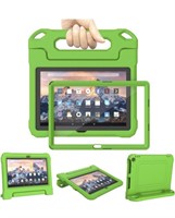 Kids 10" green tablet holder with handle