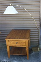 Lamp & End Table