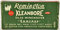 20 Rounds Of Remington 25-35 Win Ammunition