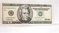 1996 Twenty Dollar Note