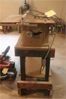 Craftsman Table Saw w Homemade Rolling Stand