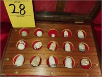 Civil War Bullets & Display Case