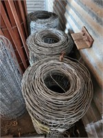 3 NEW Rolls Woven fence wire, 32"
